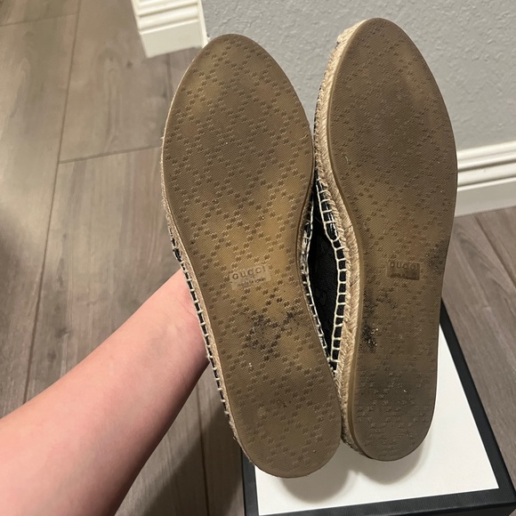 Gucci GG Canvas & Leather Espadrille - Picture 3 of 8
